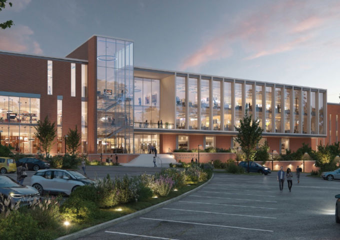 A rendering of the USA College of Medicine expansion and renovation