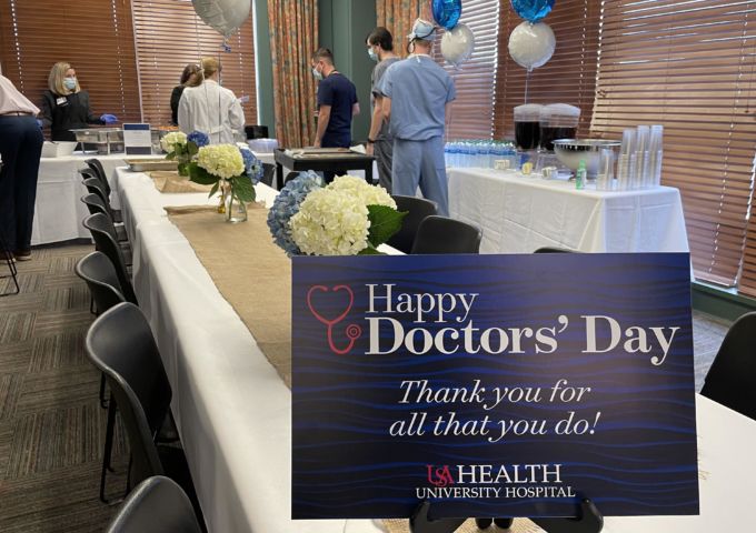USA Health celebrates National Doctors' Day.