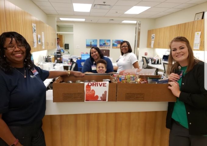 USA Health Advanced Practice Providers Food Drive