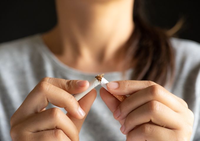 Smoking stock photo