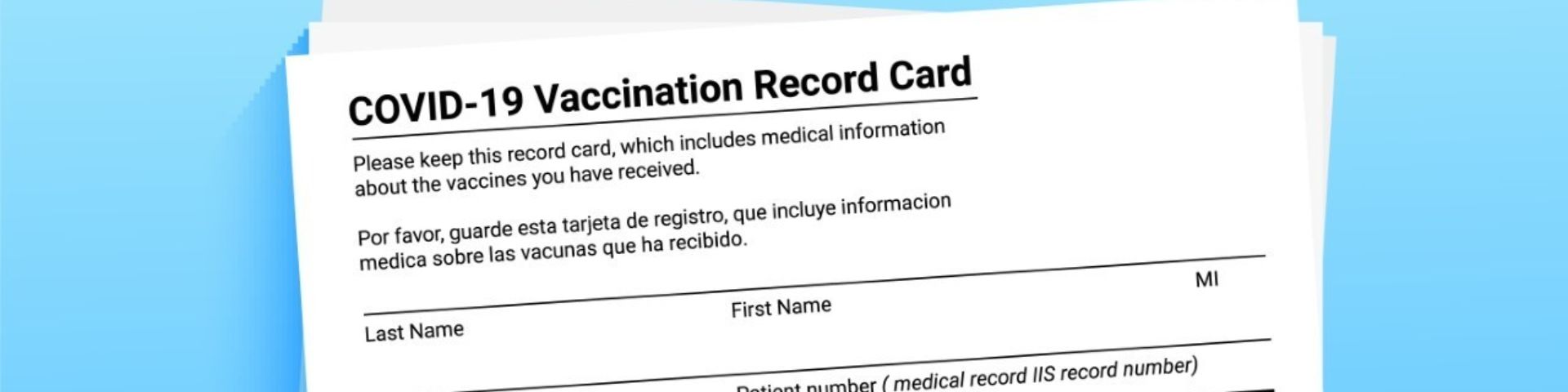 Vaccination cards