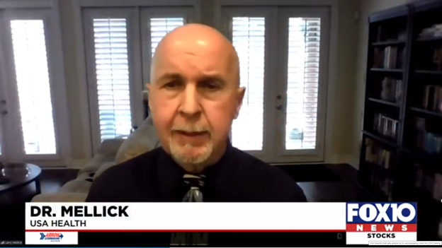 Dr. Larry Mellick, chief of pediatric emergency medicine, spoke to FOX10 News.