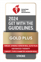 2024 American Heart Association Gold Plus Stroke 850